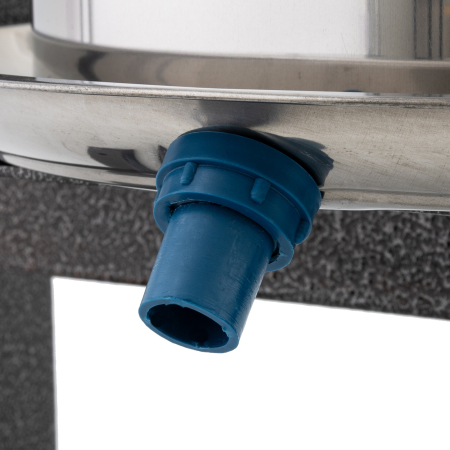 Teasc/Presa struguri Vilen Inox 10 L, cu picioare [2]