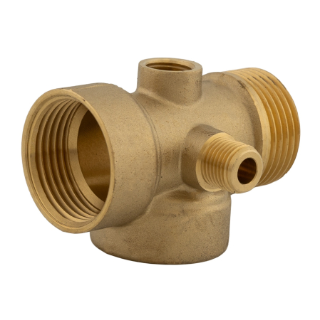 Teu de lagatura din alama cu 5 cai 7cm 170g, Elefant [1]