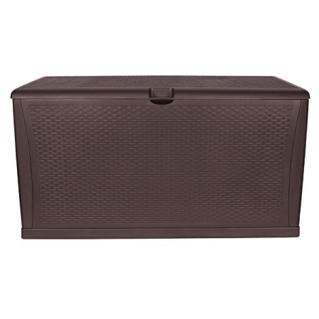 Tough Master - TM-SBR46H TOUGH MASTER 460L Storage Box Rattan style, coffee, hinges