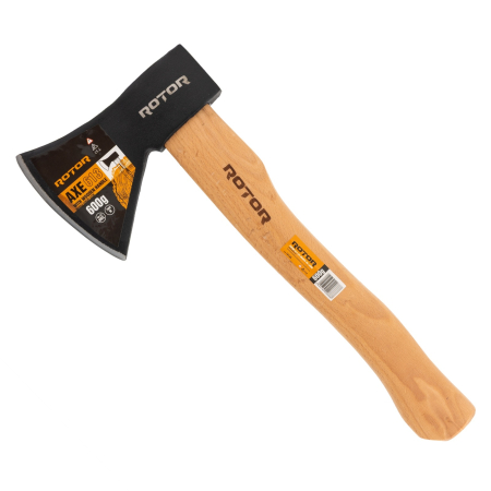  Scule de mana - Topor 613 cu maner de lemn 600 g