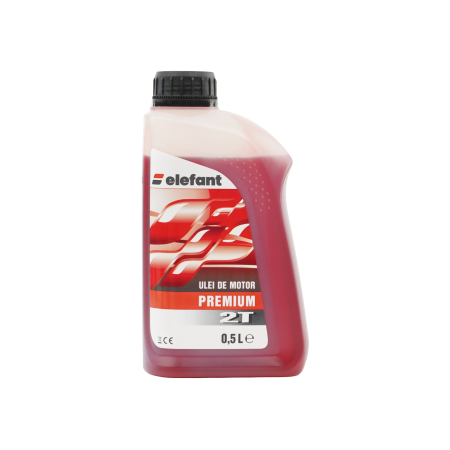  Ulei - ULEI PREMIUM , AMESTEC 2T ,ROSU , 0.5L Elefant