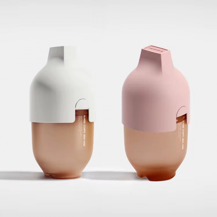 Biberon cu gât extra-larg HEORSHE 240ml ALB – Hrănire naturală, ca la sânul mamei [5]