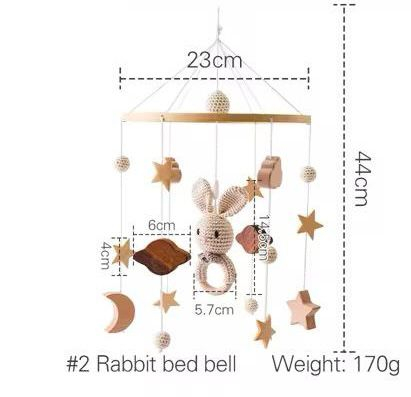 Carusel pentru pătuț Handmade – Iepurașul Visător [4]