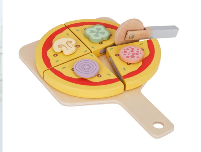 Cuptor de pizza din lemn pentru copii – Set Micul Bucătar [2]