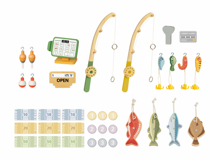 Fishing Club – Joc de Pescuit din Lemn cu Undiță [2]