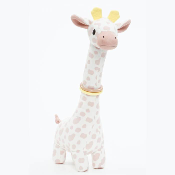 Girafa Senzorială din Pluș – Jucărie Moale, Prietenoasă și Plină de Surprize Tactile [1]