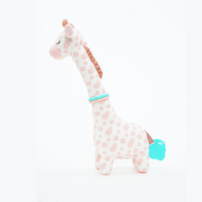 Girafa Senzorială din Pluș – Jucărie Moale, Prietenoasă și Plină de Surprize Tactile [2]