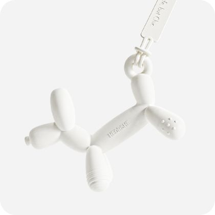 Jucărie de dentiție Puppy Teether HEORSHE ALB – Calm și alinare în formă adorabilă [3]