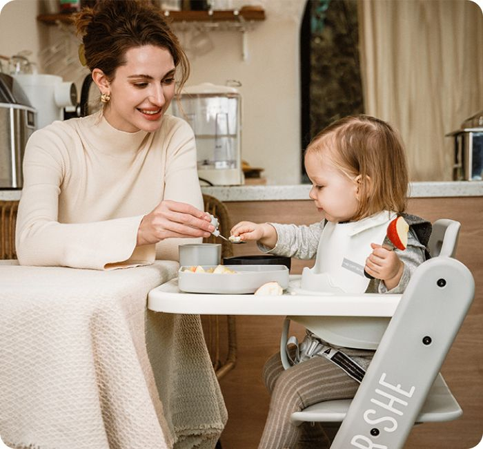 Scaun de masă evolutiv HEORSHE – Confort și siguranță pe măsură ce copilul crește [2]