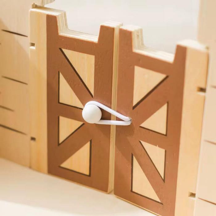 Set educativ „Parcul cu Dinozauri” – jucărie din lemn în valiză [2]