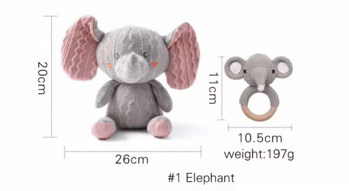 Set Elefănțel Croșetat – Prietenul Blând al Bebelușului [3]