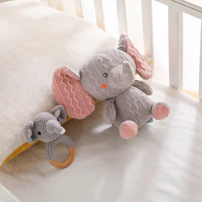 Set Elefănțel Croșetat – Prietenul Blând al Bebelușului [2]