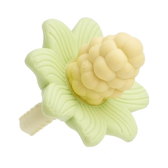 Suzeta de Dentitie din Silicon – Floare cu Mure Pastel [1]