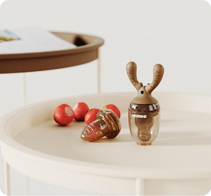 Suzetă pentru diversificare HEORSHE MARO- Diversificare blândă și distractivă pentru bebeluși [4]