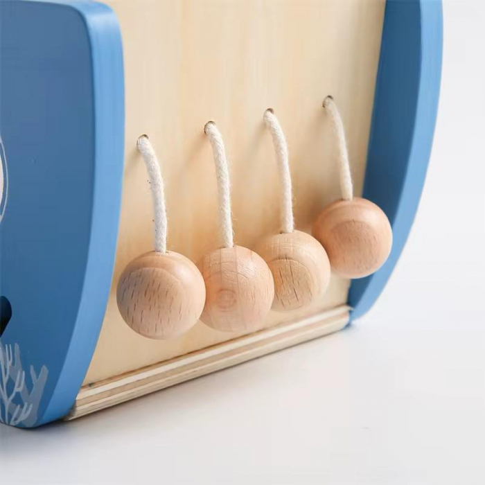 Vapor Montessori din Lemn – Bărcuța exploratorilor marini [3]