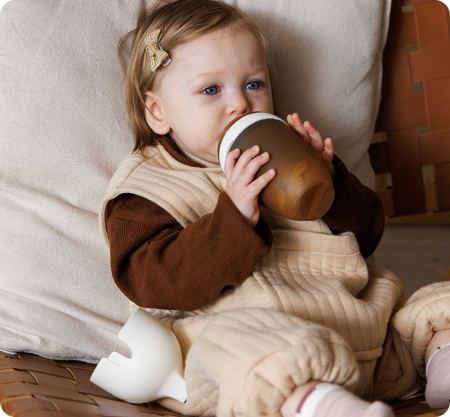 Biberon cu gât extra-larg HEORSHE 160ml ALB – Hrănire naturală, ca la sânul mamei [3]