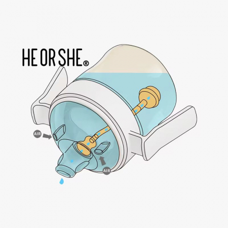 Cană cu pai HEORSHE Dental-Care 210ml ROZ – Protejează dinții și încurajează hrănirea independentă [2]