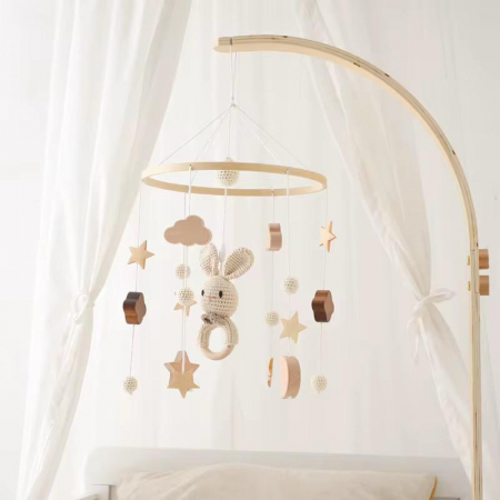 Carusel pentru pătuț Handmade – Iepurașul Visător [1]