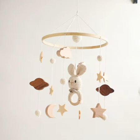 Carusel pentru pătuț Handmade – Iepurașul Visător [2]