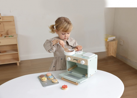 Cuptor din Lemn  – Joacă de Cofetărie pentru Micii Maeștri Bucătari [1]