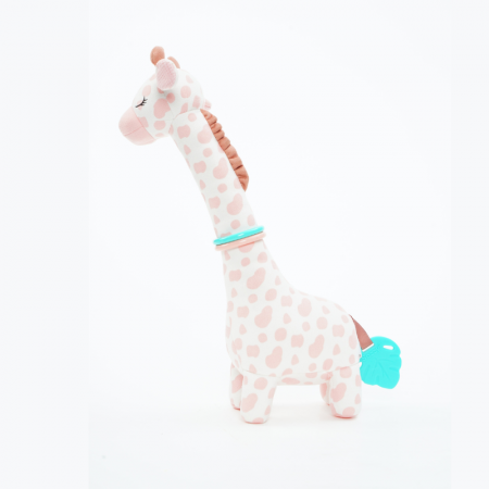 Girafa Senzorială din Pluș – Jucărie Moale, Prietenoasă și Plină de Surprize Tactile [1]