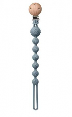 Lant pentru Suzeta din Silicon Alimentar si Lemn Natural