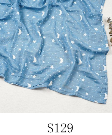 Cadouri - Păturică muselină din bambus organic -M14