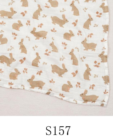 Cadouri - Păturică muselină din bambus organic -M4