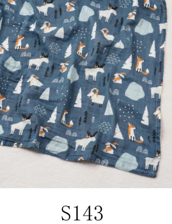 Cadouri - Păturică muselină din bambus organic -M7