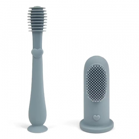 Set Periuțe pentru Bebeluși din Silicon Alimentar