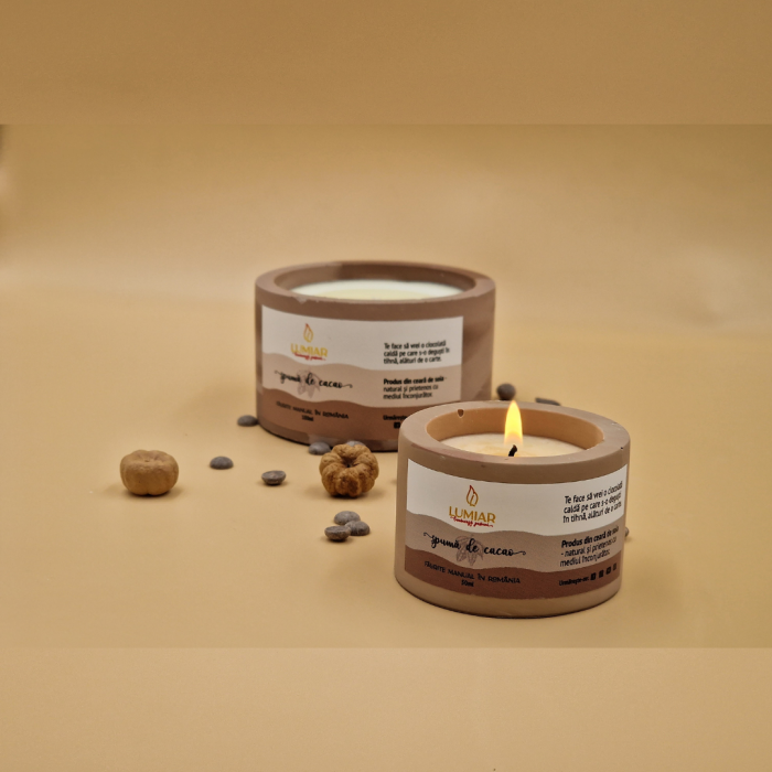 Lumânare parfumată "Spumă de cacao" [1]