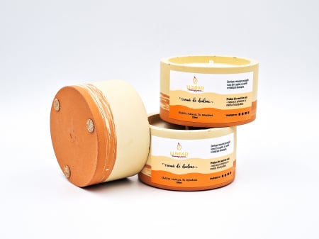 Lumânări parfumate - Lumânare parfumată ”Cremă de dovleac”