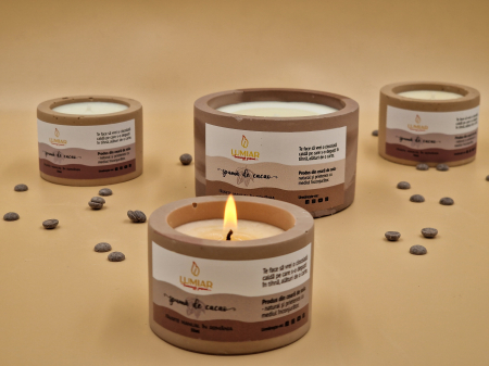 Lumânare parfumată "Spumă de cacao" [1]