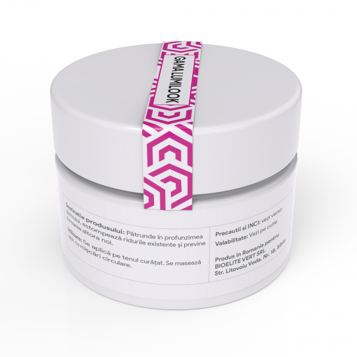 Crema LumiLook Juventa, Crema Antirid, Hidratanta si Calmanta pentru Ten Uscat, cu Laptisor de Matca si Vitamina E, 50 ml [4]