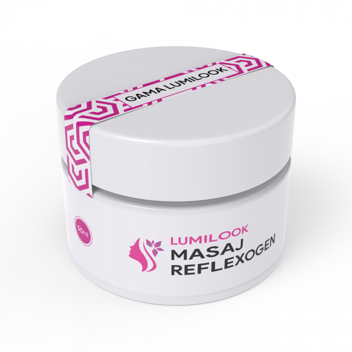 Crema LumiLook Masaj Reflexogen si Plantar, Revitalizeaza si Relaxeaza Intregul Corp, masaj pentru picioare obosite, reflexoterapie cu ulei esential de Lavanda si Menta, 50 ml [5]