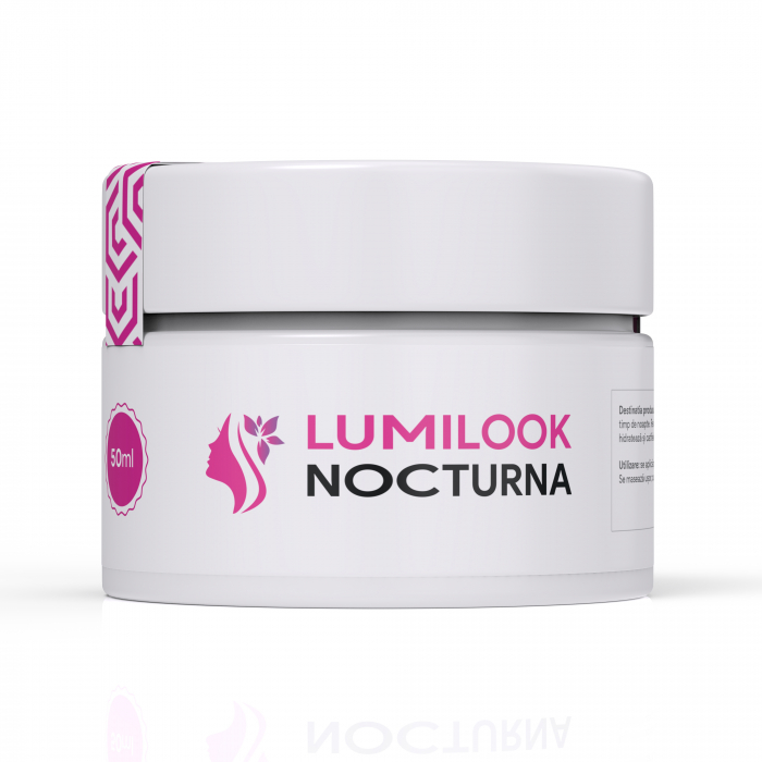 Crema LumiLook Nocturna, ingrijire intensiva pe timpul noptii pentru o piele revigorata si regenerata dimineata, crema de noapte pentru ten normal-uscat, 50 ml