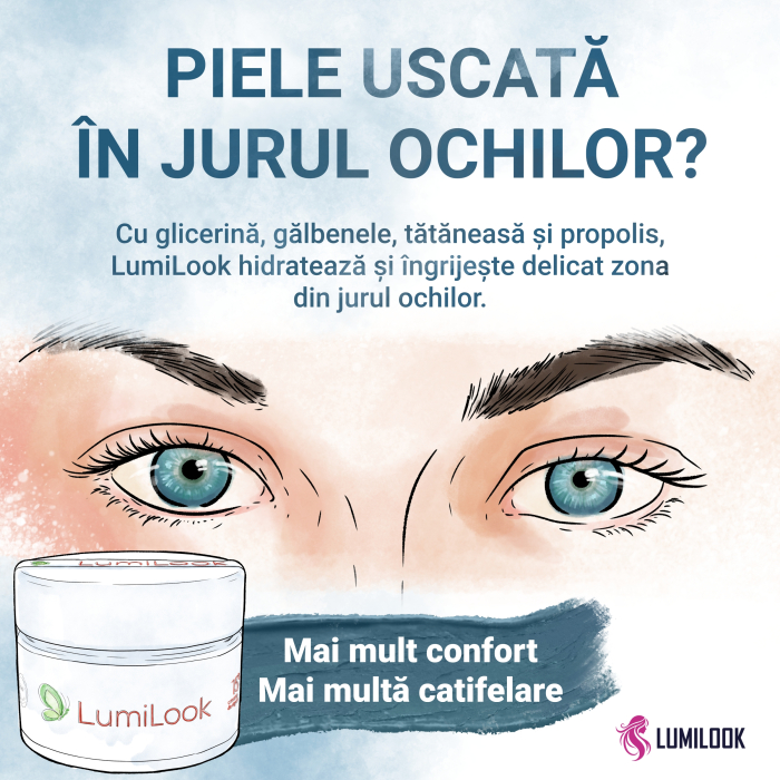 Crema naturista anti-cearcane cu efect imediat pentru femei si barbati, LumiLook, 50ml [3]