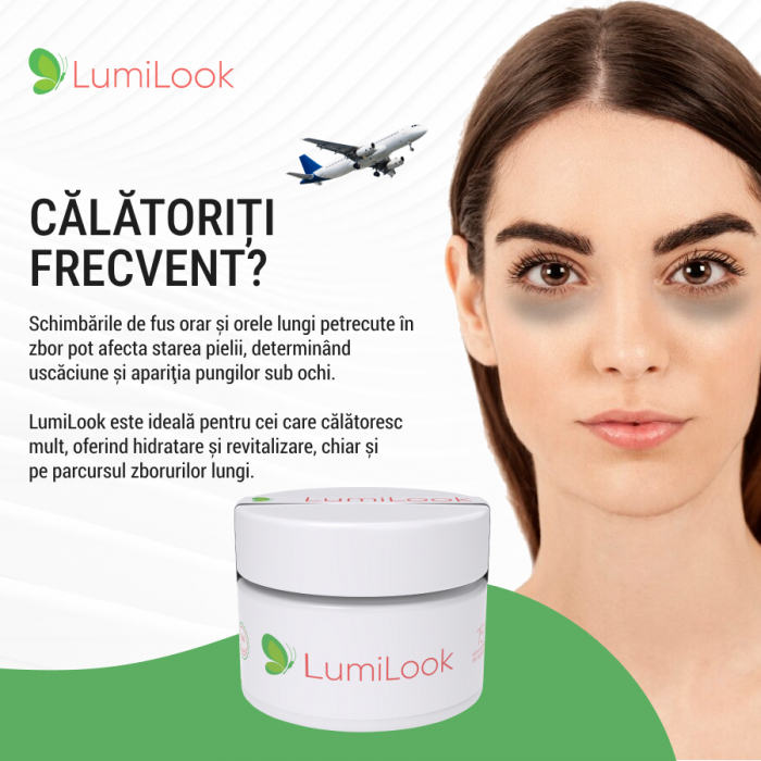 Crema naturista anti-cearcane cu efect imediat pentru femei si barbati, LumiLook, 50ml [10]