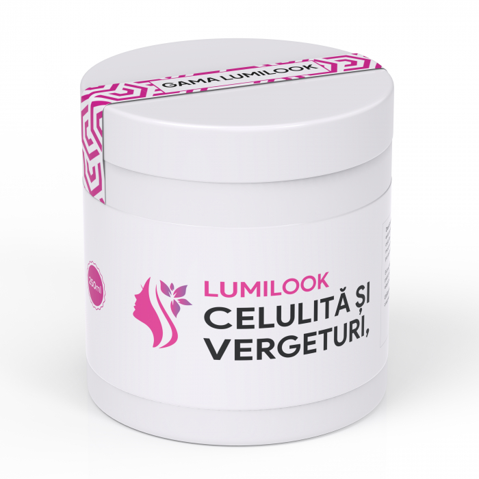 Crema Naturista LumiLook Celulita si Vergeturi, Reduce Aspectul Celulitei, Imbunatateste Textura Pielii, 250 ml [3]