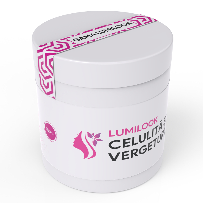 Crema Naturista LumiLook pentru Celulita, Reduce Aspectul Celulitei, Imbunatateste Textura Pielii, 250 ml [4]
