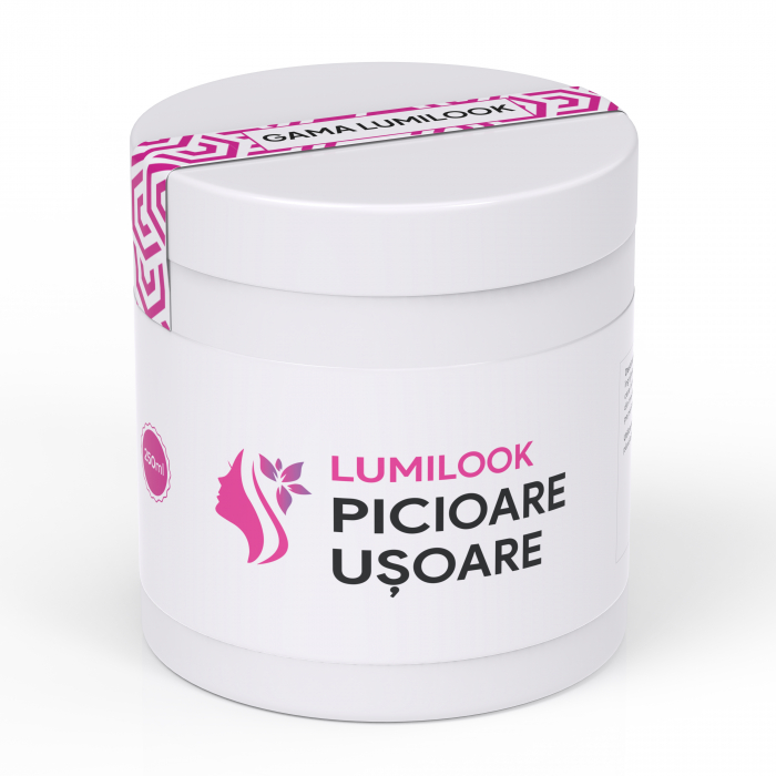 Crema naturista LumiLook Picioare Usoare, amelioreaza disconfortul general al picioarelor, Hidrateaza, Hraneste si Racoreste Picioarele pentru picioare obosite, picioare umflate, varice, 250 ml [3]