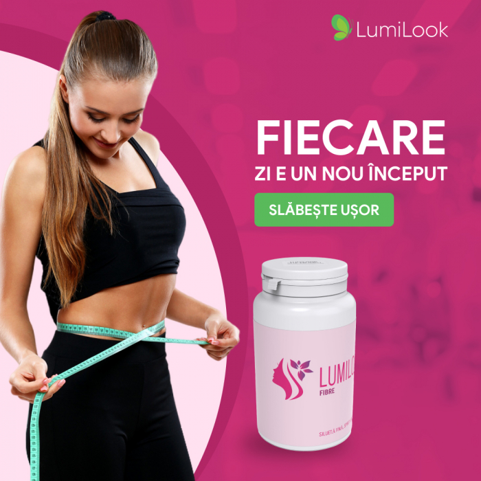 Fibre Lumilook® pentru slabit constant 3-5kg pe luna, Stimuleaza metabolismul, Ofera senzatie de satietate, Regleaza tranzitul intestinal, 480gr [7]