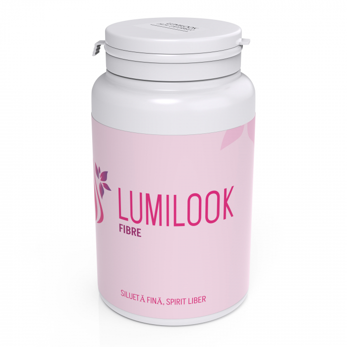 Fibre Lumilook® pentru slabit constant 3-5kg pe luna, Stimuleaza metabolismul, Ofera senzatie de satietate, Regleaza tranzitul intestinal, 480gr [4]