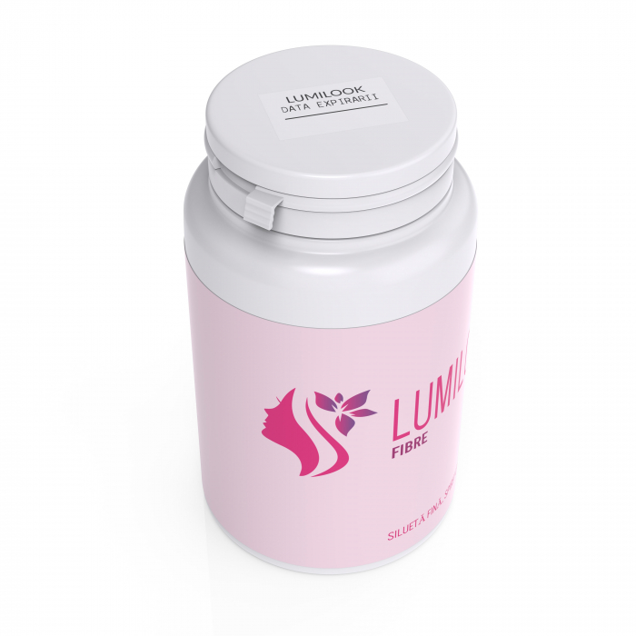 Fibre Lumilook® pentru slabit constant 3-5kg pe luna, Stimuleaza metabolismul, Ofera senzatie de satietate, Regleaza tranzitul intestinal, 480gr [3]