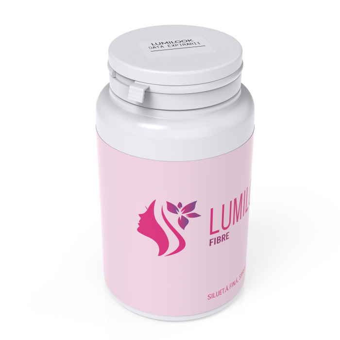 Fibre Lumilook® pentru slabit constant 3-5kg pe luna, Stimuleaza metabolismul, Ofera senzatie de satietate, Regleaza tranzitul intestinal, 480gr [2]