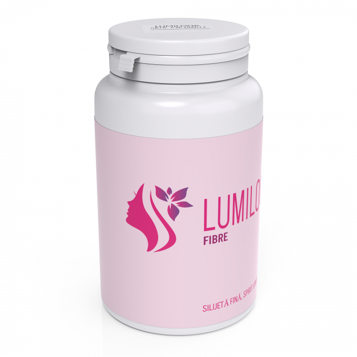 Fibre Lumilook   pentru slabit constant 3-5kg pe luna, Stimuleaza metabolismul, Ofera senzatie de satietate, Regleaza tranzitul intestinal, 480gr