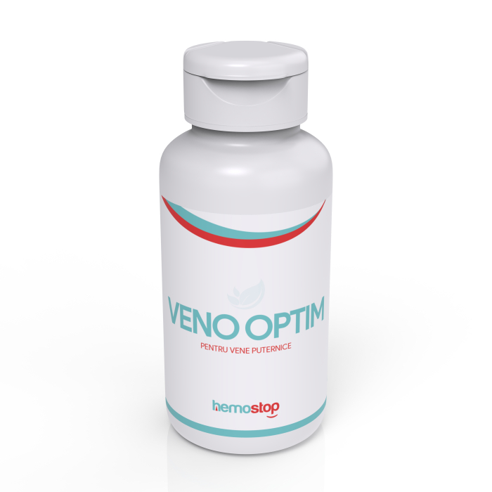 HemoStop Veno Optim, suport venotonic pentru hemoroizi, varice si circulatie sanguina sanatoasa, 60 Capsule Vegetale [4]