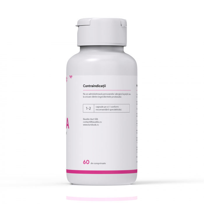 LumiLook Clarisia, supliment pentru Reparare Păr, Piele, Unghii, colagen marin, siliciu bambus, biotină, acid hialuronic – 60 Capsule Vegane [3]