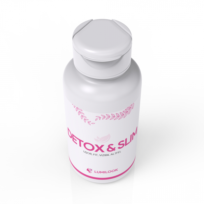 LumiLook Detox & Slim – Complex Natural pentru Detoxifiere Hepatica, Colon Cleanse & Slabire, 60 capsule vegetale [5]