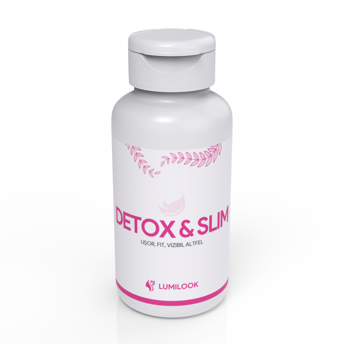 LumiLook Detox & Slim – Complex Natural pentru Detoxifiere Hepatica, Colon Cleanse & Slabire, 60 capsule vegetale [4]